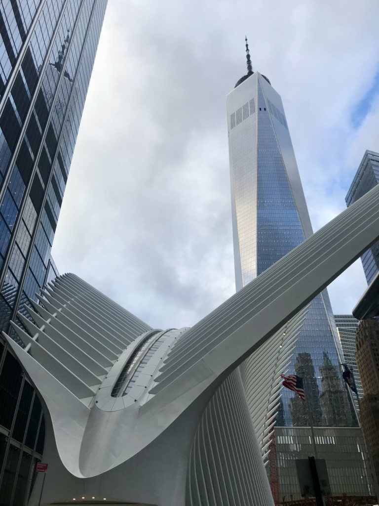 Innenraum des Oculus am World Trade Center